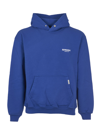 Represent Owners Club Logo Cotton Hoodie In Cobalt