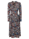 Diane Von Furstenberg Floral-print Midi Dress In Fantasy