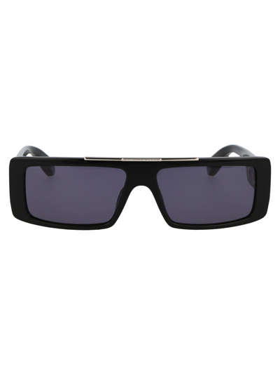 Philipp Plein Sunshine Plein Positano Sunglasses In 0700 Black