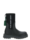 OFF-WHITE SPONGE RUBBER RAINBOOTS,OWIE016F22MAT0011001