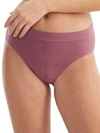 Bali One Smooth U Hi-cut Brief In Rustic Berry Red