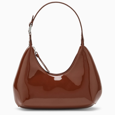 By Far Baby Amber Chocolate-coloured Shoulder Bag In Brown