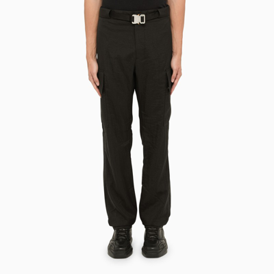 1017 A L Y X 9sm Black Technical Fabric Cargo Trousers