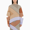 STELLA MCCARTNEY MULTI-COLOURED WOOL ASYMMETRICAL SWEATER