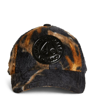 Moose Knuckles X Post Malone Fleece Cap In Black