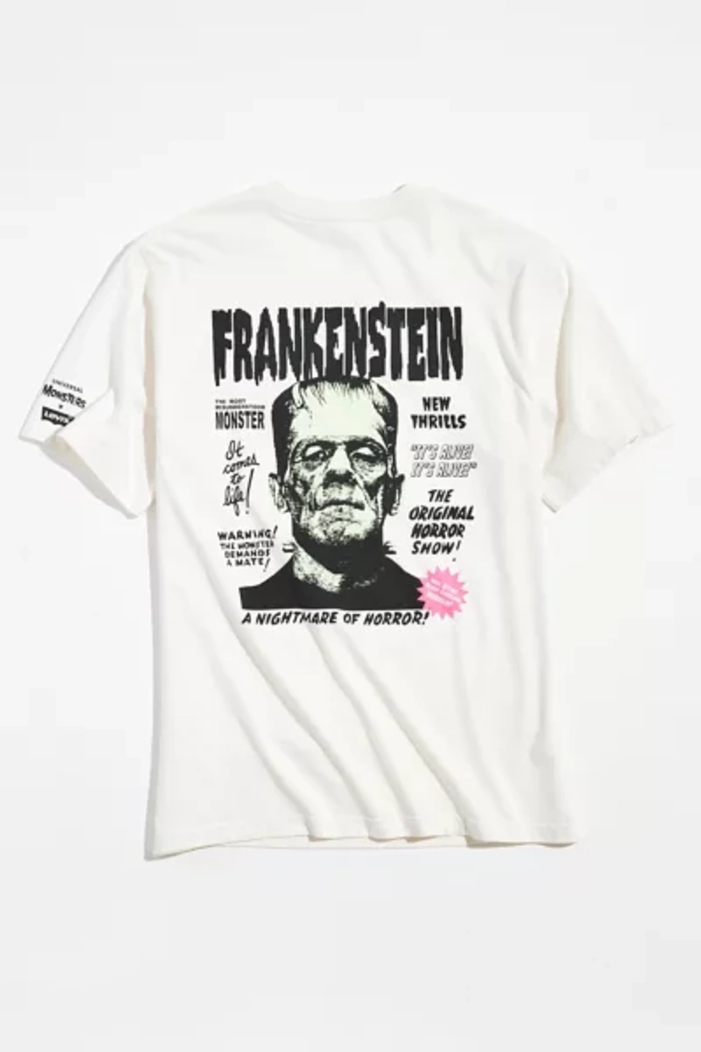 Levi’s × Universal MonstersフランケンシュタインM Levi's X Universal Monsters Frankenstein Tee In White | ModeSens
