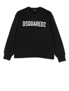 Dsquared2 Logo Print Sweatshirt In Schwarz