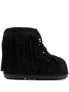 ALANUI X MOONBOOT ICON LOW FRINGED SNOW BOOTS