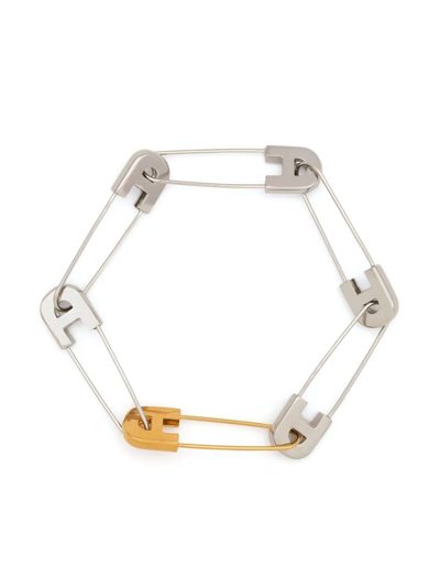 Ambush 'a' Safety Pin Bracelet In Multicolor