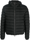 MOORER QUILTED-FINISH PUFFER JACKET