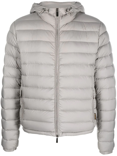Moorer Quilted-finish Padded Jacket In Nude