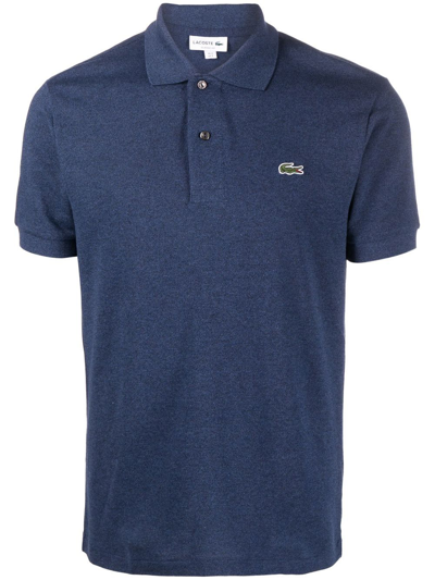 LACOSTE LOGO-PATCH SHORT-SLEEVE POLO SHIRT