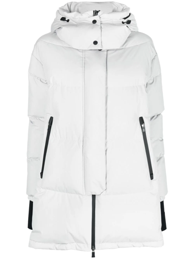 HERNO HOODED FEATHER-DOWN PADDED COAT