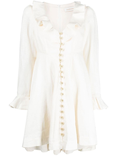 Zimmermann Resistance Ruffle Shoulder Mini (For Hire)