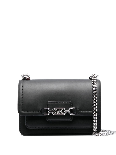 Michael Kors Heather Shoulder Bag In Nero