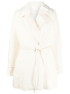 GENNY MOHAIR BELTED JACKET