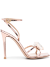 GIANVITO ROSSI 110MM CRYSTAL-DETAIL SANDALS