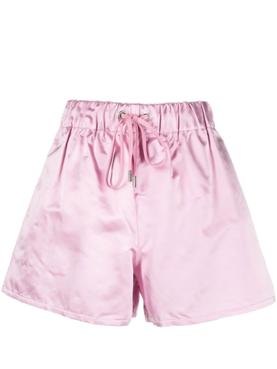 Sa Su Phi Silk A-line Shorts In Multicolor