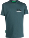 Dsquared2 Man T-shirt Deep Jade Size 3xl Cotton In Blau