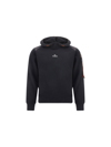 Parajumpers Electra Logo-print Fleece Hoodie In Black