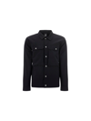 Thom Krom Oversized Chest-pocket Shirt Jacket In Black