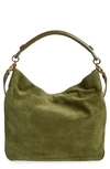 Staud Perry Shoulder Bag In Avocado