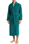 Majestic Ultra Lux Robe In Evergreen