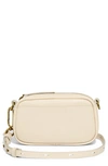 Madewell Mini The Leather Carabiner Crossbody Bag In Harvest Moon