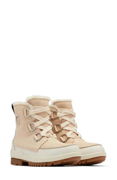 Sorel Tivoli Iv Waterproof Winter Boot In Nova Sand Chalk