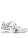 Off-white Off White Out Of Office Leather Sneakers In White Grey