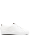 Michael Michael Kors Keaton Monogram-panel Sneakers In Braun