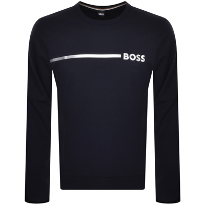 Boss Business Boss Lounge Tracksuit Sweatshirt Navy