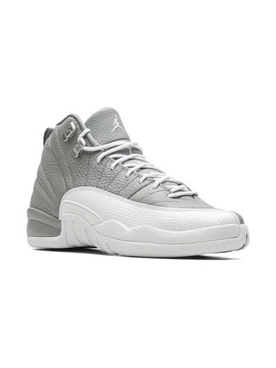 Jordan Kids' Air  12 Retro Sneakers In Grey