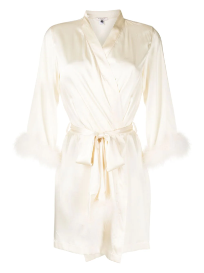 Gilda & Pearl Waist-tied Robe In White