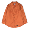 Aspesi Iconic Lightweight Shirt Jacket In Orange
