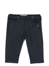 Tartine Et Chocolat Slim-fit Tailored Trousers In Blue