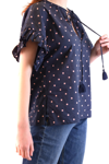 P.a.r.o.s.h Polka Dot Blouse In Blue