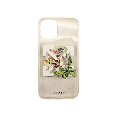 Pre-owned Off-white Carnivore Plant Iphone 12 Case 'clear' In White