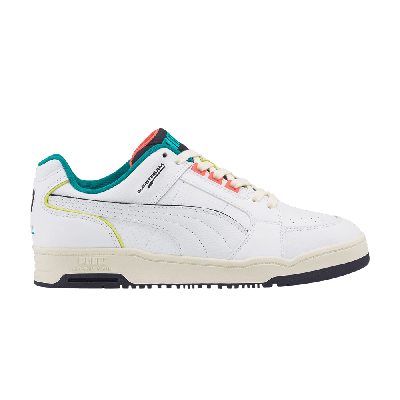 Pre-owned Puma Slipstream Lo Mmq 'sail To Bay' In White