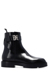 GIVENCHY GIVENCHY 4G BUCKLE ANKLE BOOTS