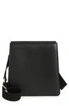 Frame Le Signature Bucket Crossbody Bag In Noir