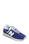 New Balance 574 Classic Sneaker In Blue/ White