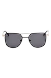 Kidraq Kids' Hipster 48mm Polarized Sunglasses In Terminator Black