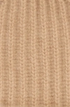 Vince Boiled Cashmere Chunky Knit Beanie In Camel