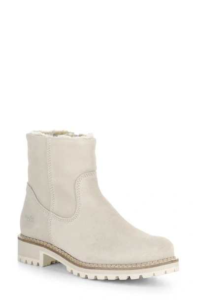 Bos. & Co. Calib Waterproof Bootie In Antilope/ Fantara Faux Fur