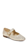 Sam Edelman Michaela Kids Mary Jane In Gold Leaf