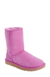 Ugg Classic Ii Genuine Shearling Lined Short Boot In Purple Ruby