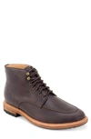 Warfield & Grand Trench Lace-up Boot In Dark Brown