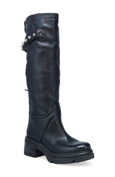 As98 Elton Tall Boot In Black