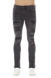 Hvman Strat Ripped Super Skinny Jeans In Phantom
